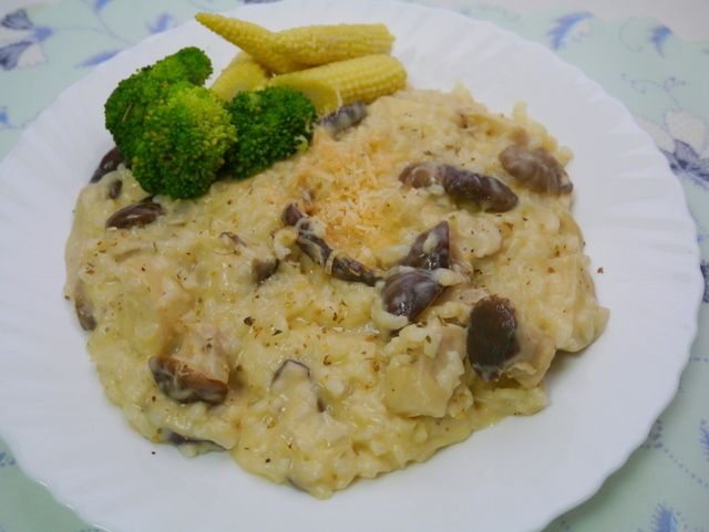 義式野菇燉飯