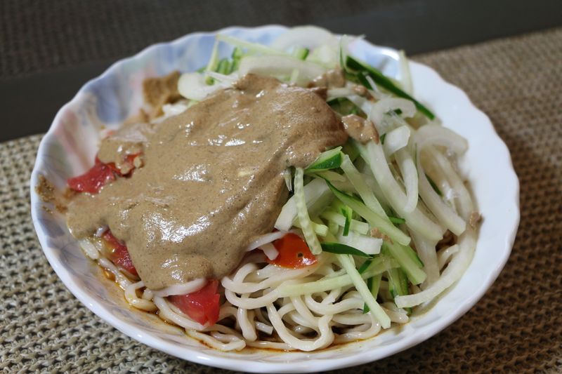 自製涼麵