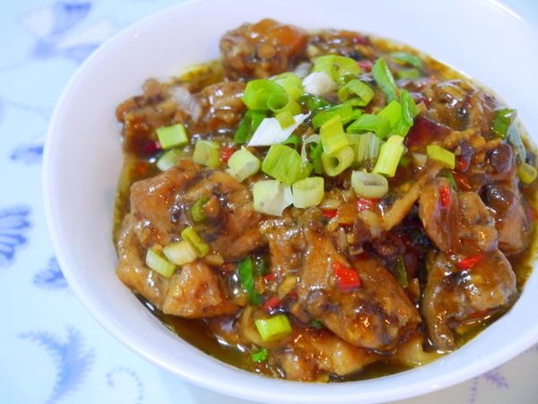豆豉蒸雞