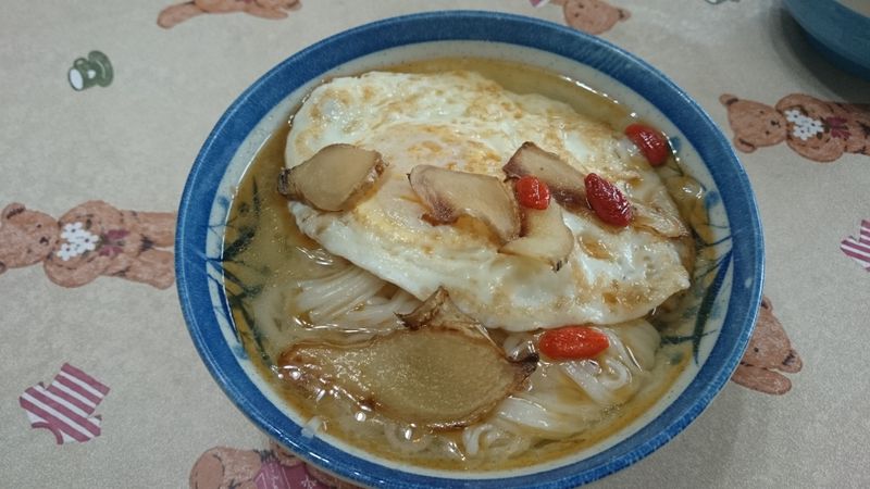[麵食]麻油蛋麵線