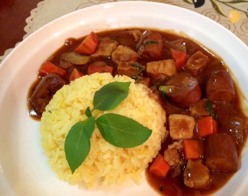 百變咖哩飯-茄子咖哩