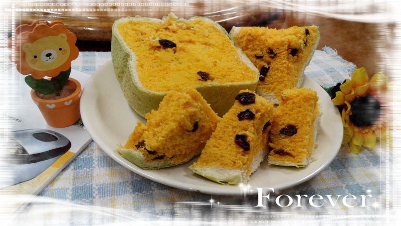 小玉西瓜麵包-パンの鍋(胖鍋)製麵包機