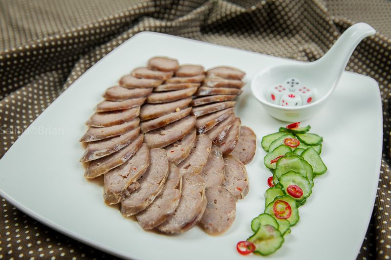 自製辣味香腸