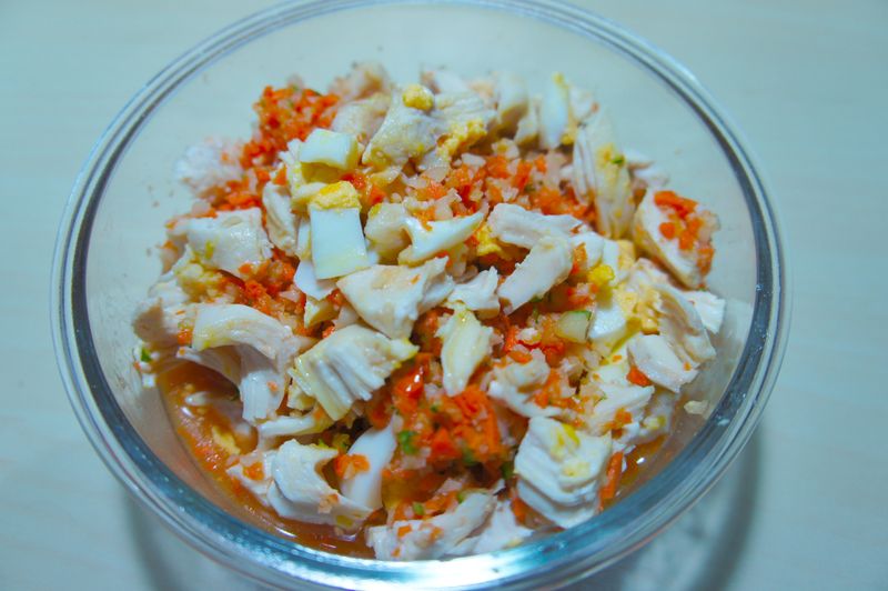 寵物鮮食食譜>消暑卡滋蜂蜜沙拉,狗貓年菜