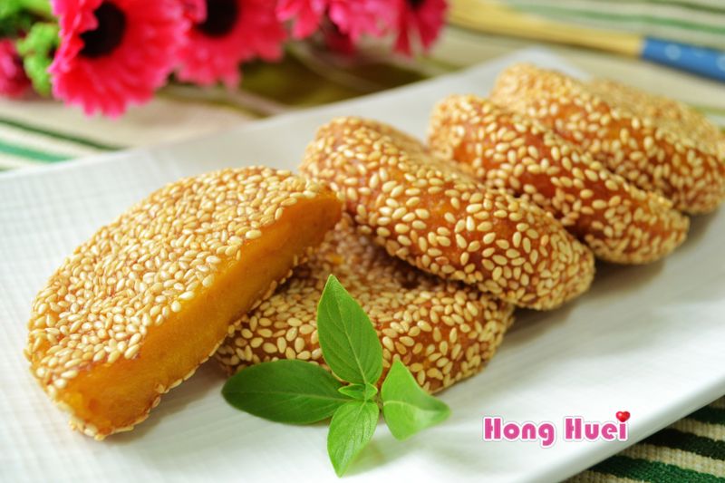 芝麻南瓜Q餅