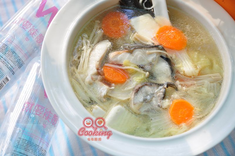 鮮蔬豆腐鱘魚湯【Just Water】