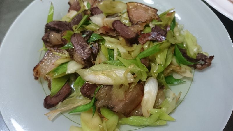 [綜合]蒜苗臘肉