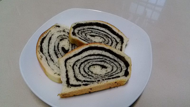 黑芝麻蝸牛吐司-醬舖子