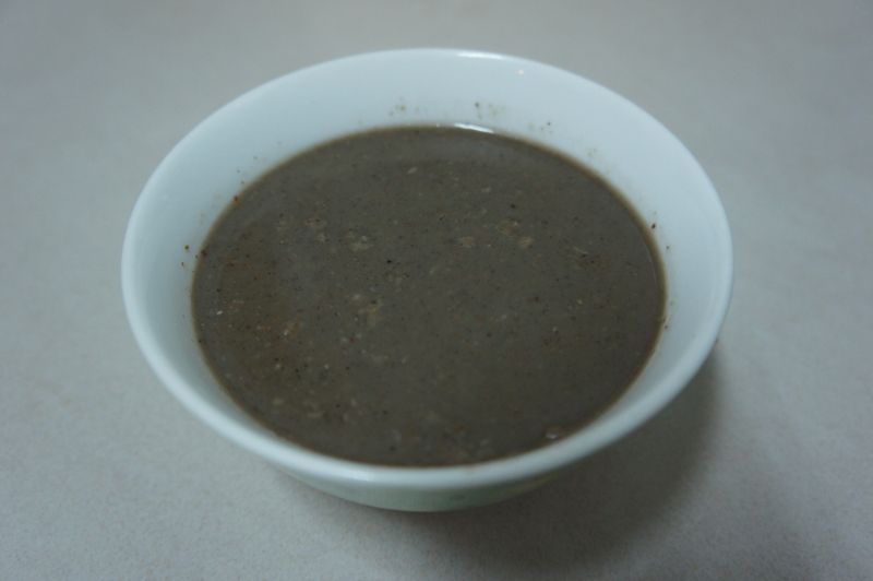 黑芝麻燕麥漿