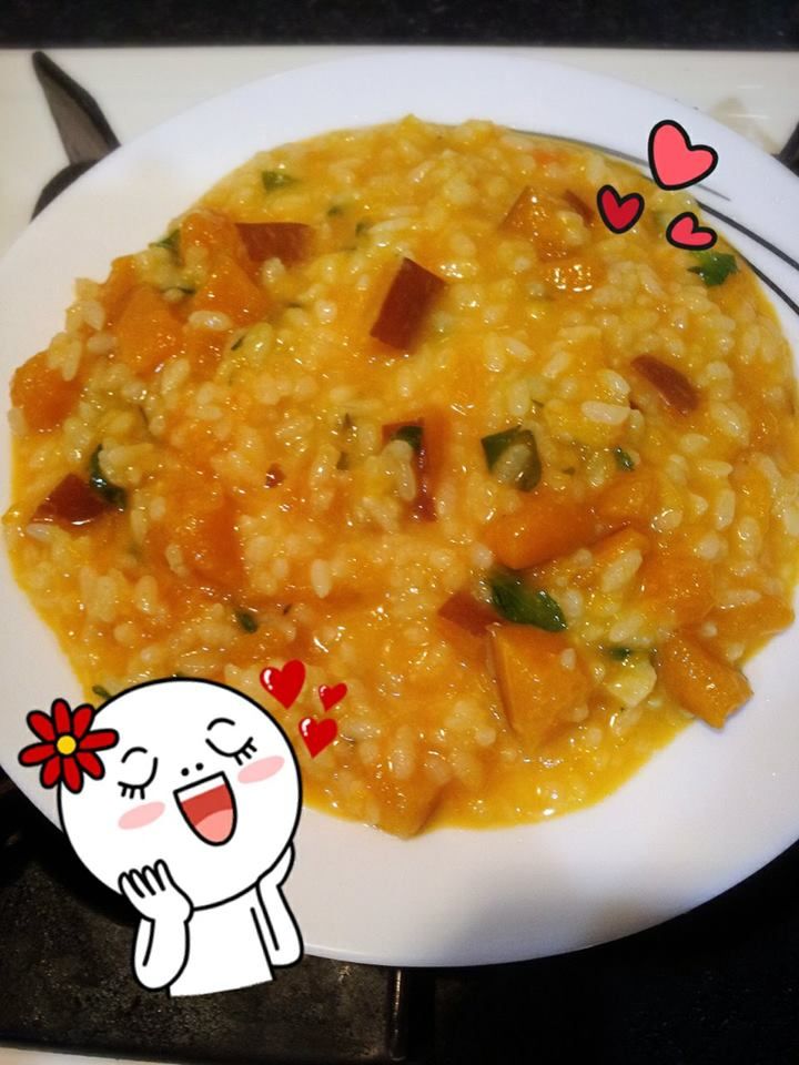 ~南瓜燉飯~