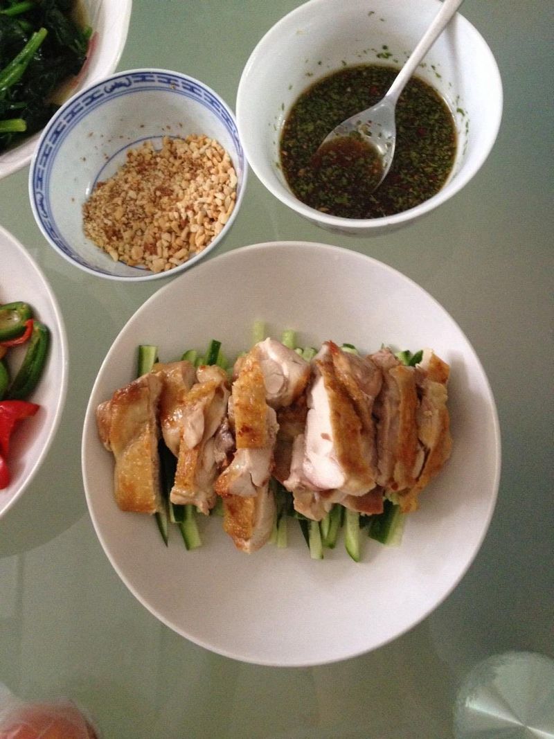椒麻涼拌雞腿
