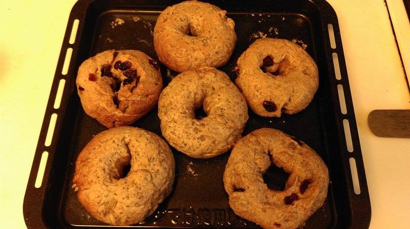 奇亞籽黑麥bagel