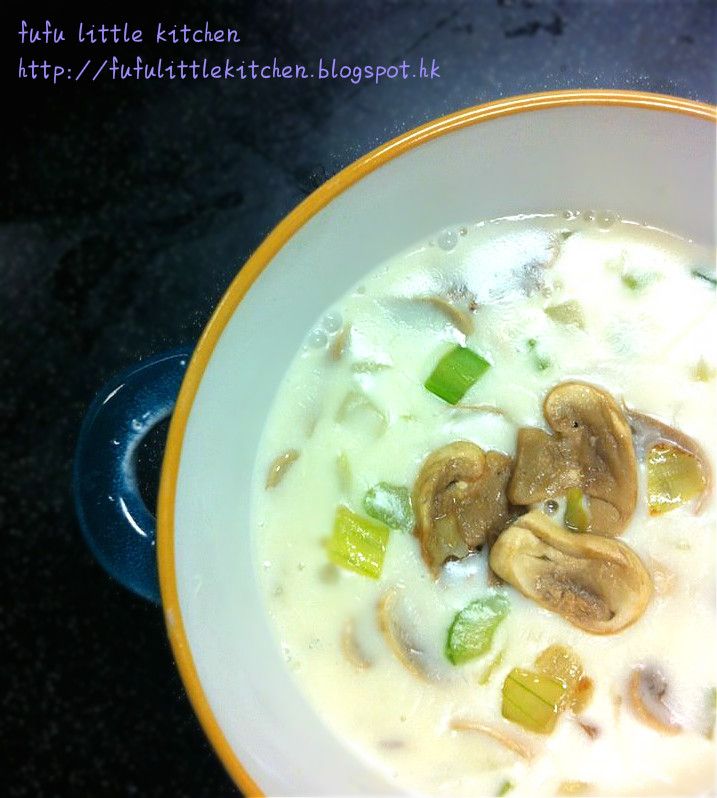 香濃磨菇湯