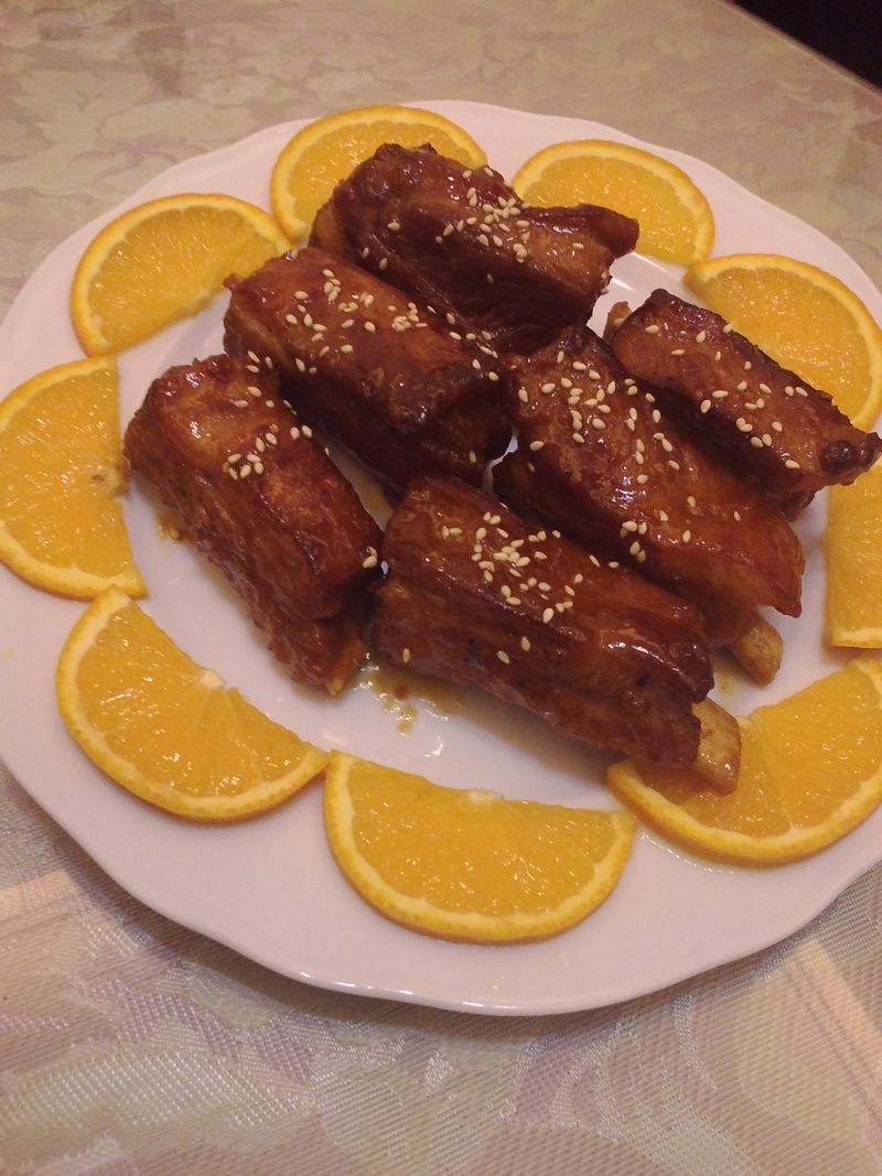 紫蘇梅豬肋排