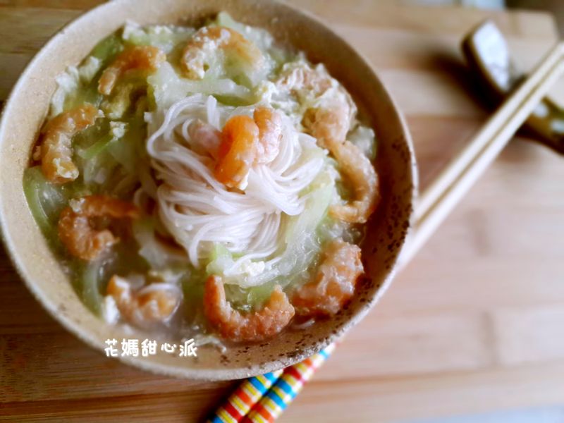 蒲瓜蝦米麵線