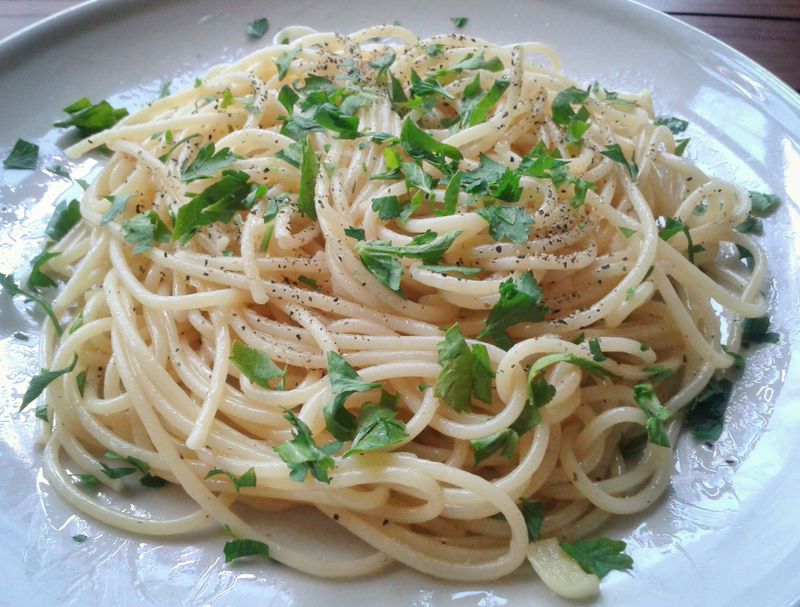 香蒜橄欖油意大利麵[意大利人食譜]