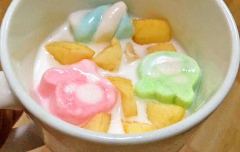 棉花糖蘋果優格