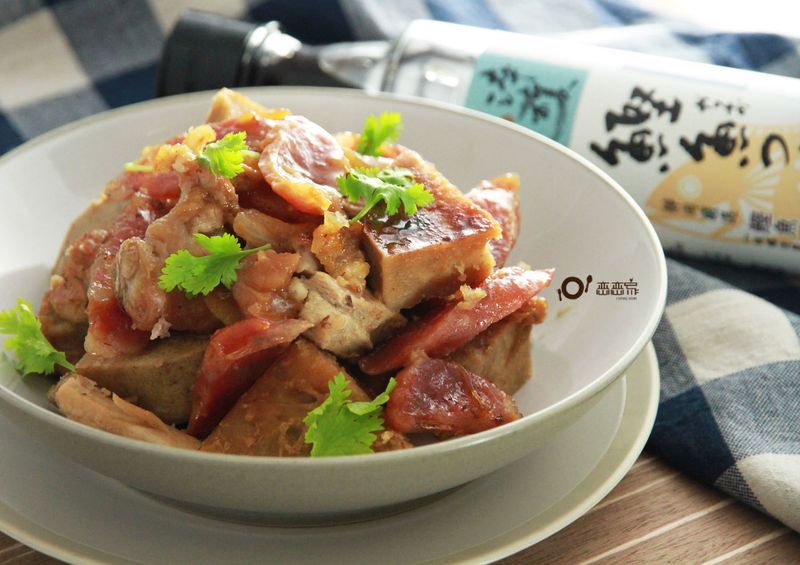 芋香臘腸雞_淬釀節氣食譜