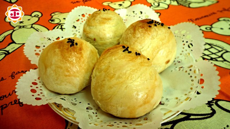 中秋也要食的健康 - 美味蛋黃酥