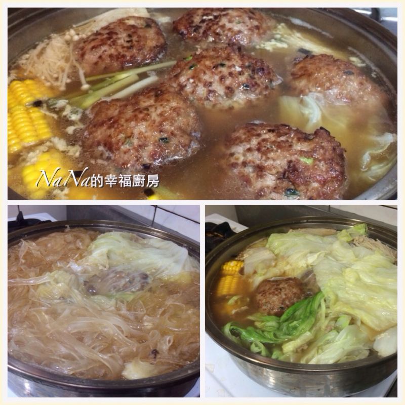 紅燒獅子頭粉絲煲
