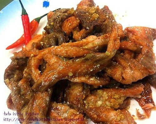 蒜香三文魚