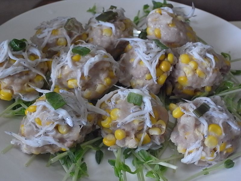「安永鮮物」吻仔魚玉米肉丸子