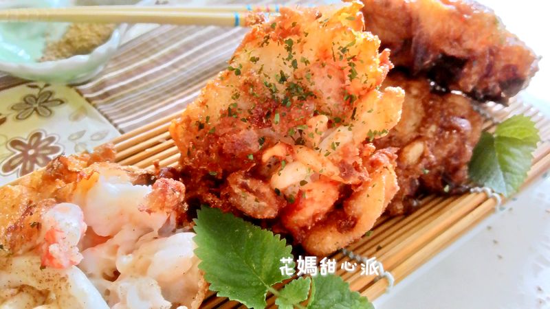 酥炸海鮮餅