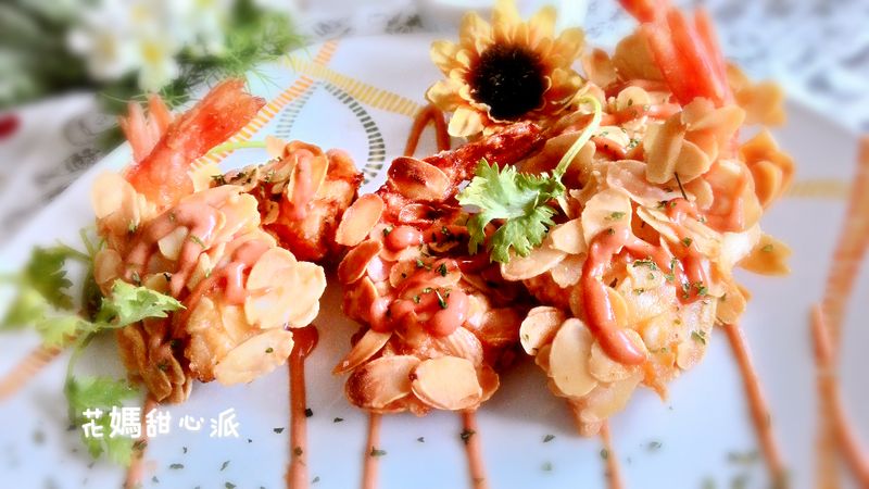 杏仁蝦片
