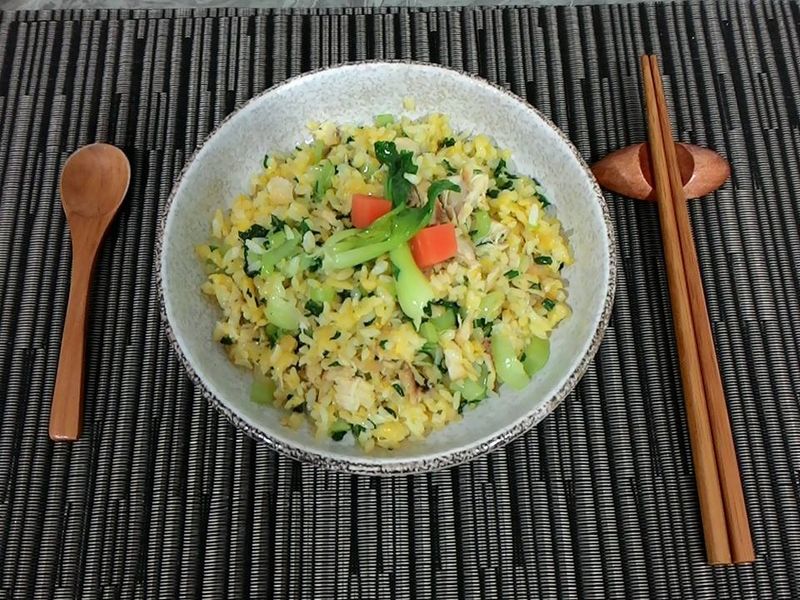 土魠魚黃金炒飯