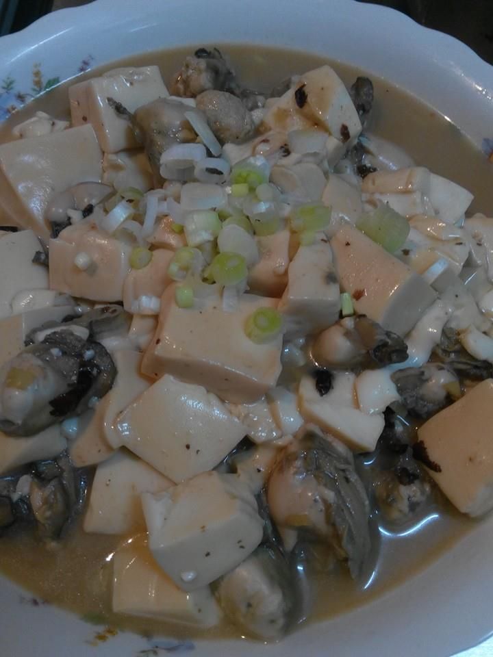 豉汁鮮蚵豆腐