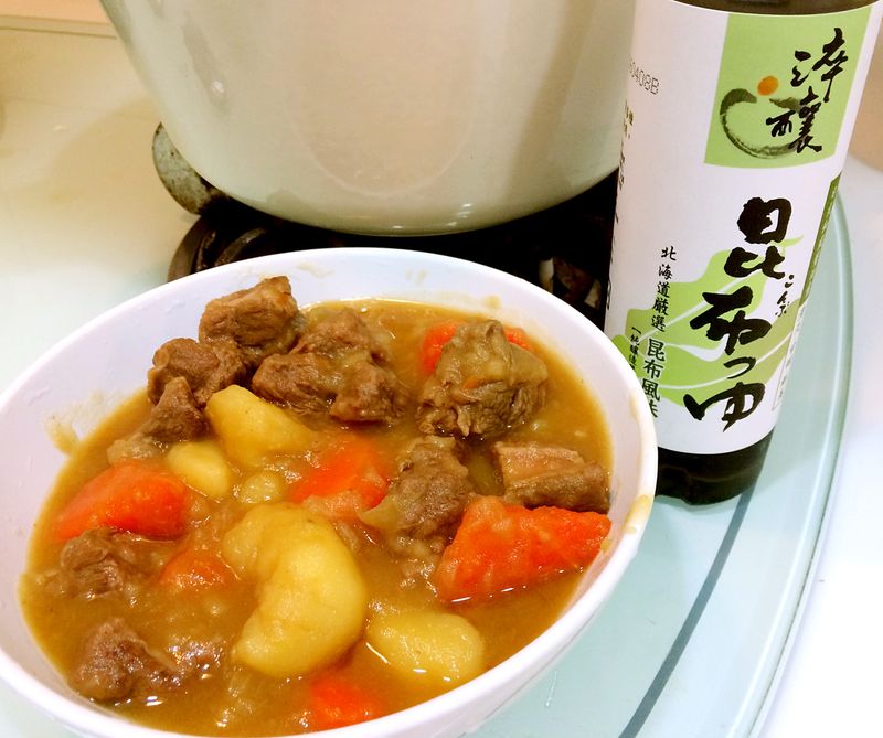 日式馬鈴薯燉牛肉。淬釀決勝料理