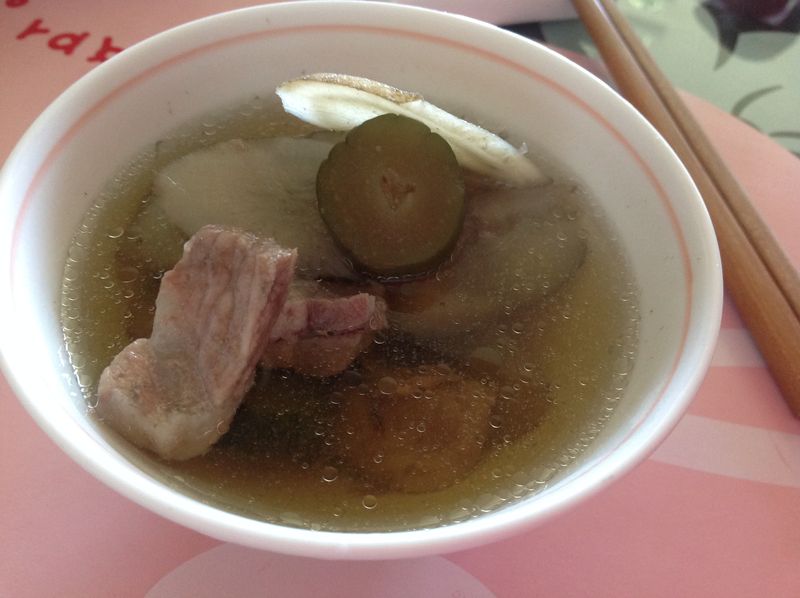 牛蒡脆瓜瘦肉湯