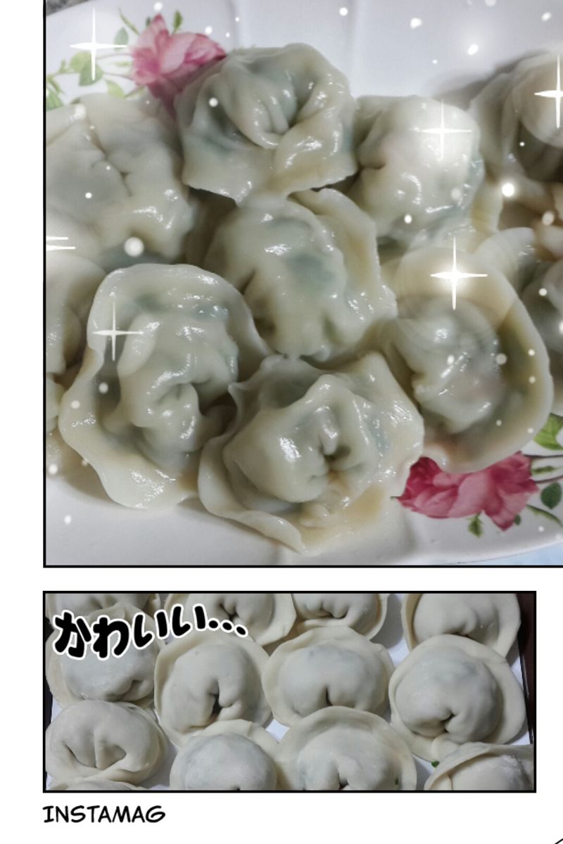 韭菜豬肉屁屁餃