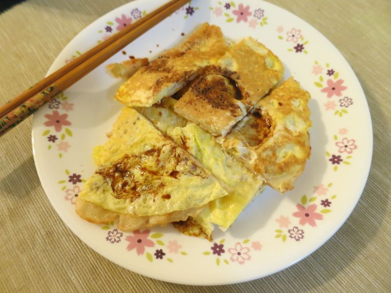 超簡單蛋餅