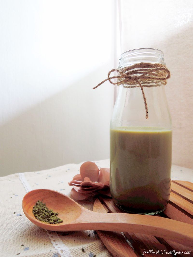 日式抹茶拿铁