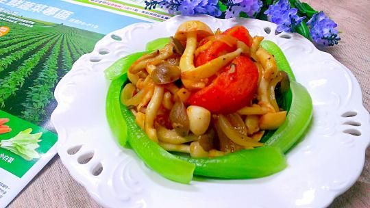 牛蕃茄炒雙菇 【711就近帶回家】
