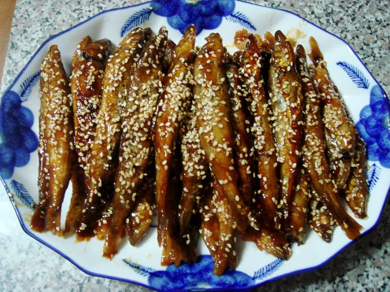 照燒柳葉魚