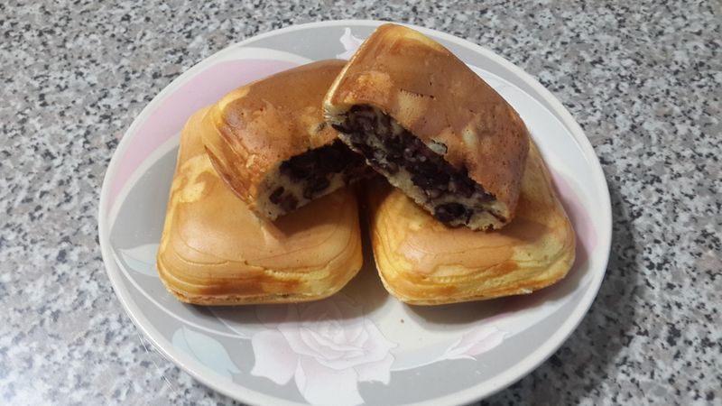 紅豆紫米燒