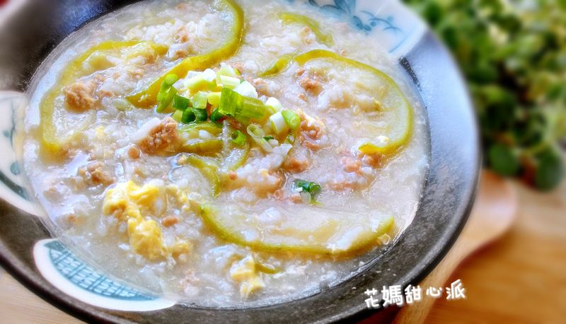 絲瓜肉末粥『家樂福廚神大賽』