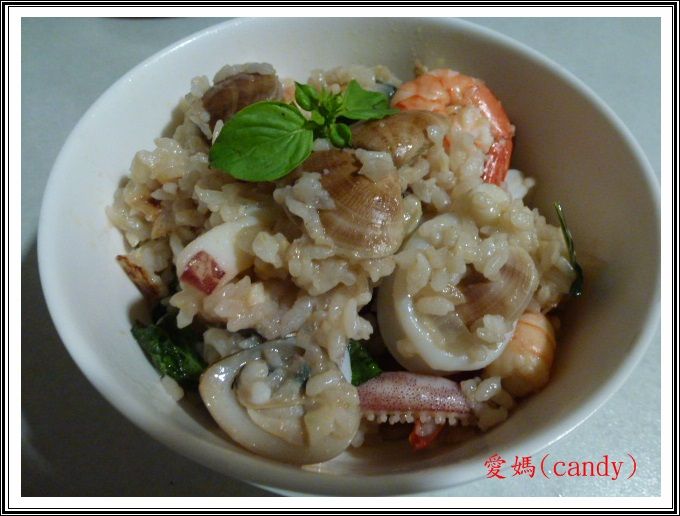 白醬海鮮燉飯