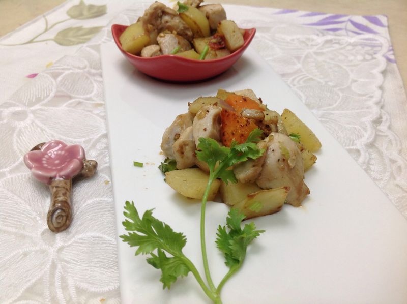 雞肉堅果醬馬鈴薯(家樂福廚神大賽)