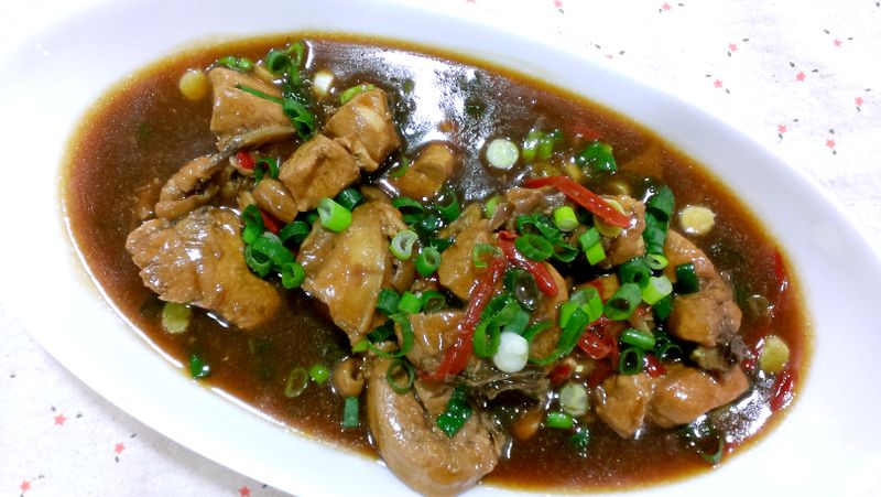 家常薑燒雞丁
