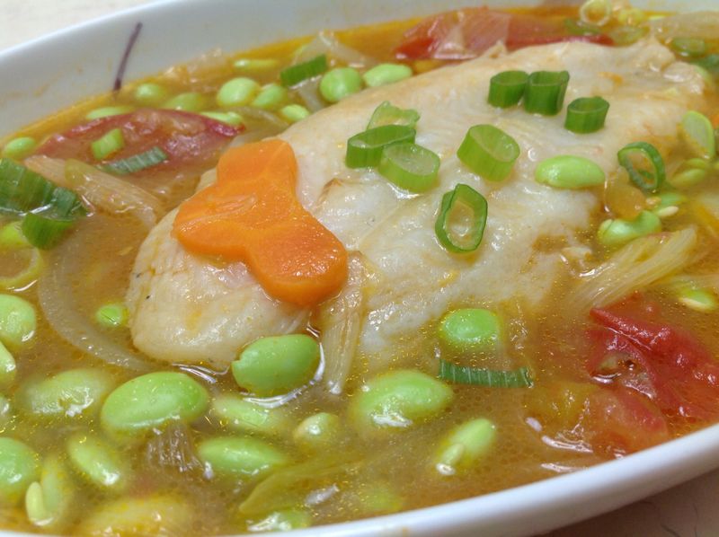 茄汁多利魚排：