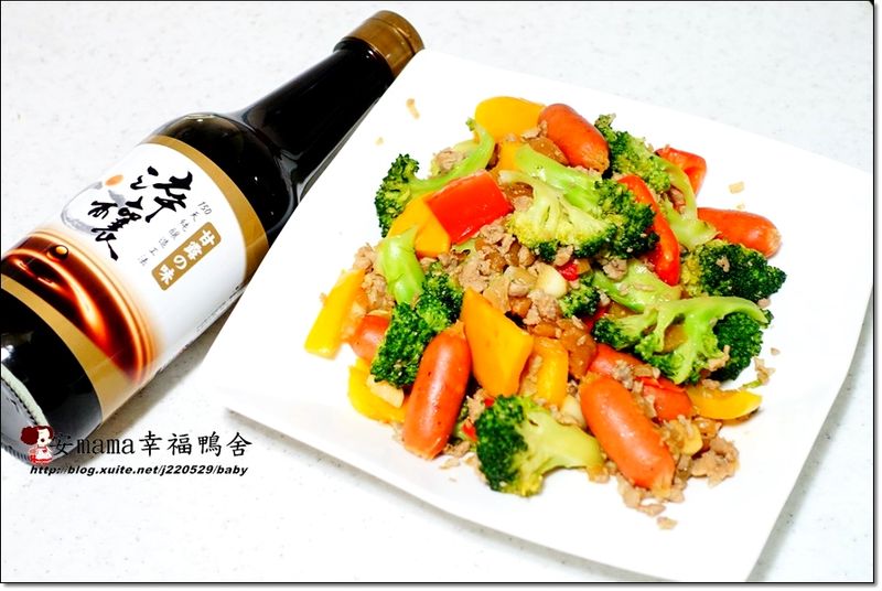 淬釀決勝料理~~~起司腸炒時蔬