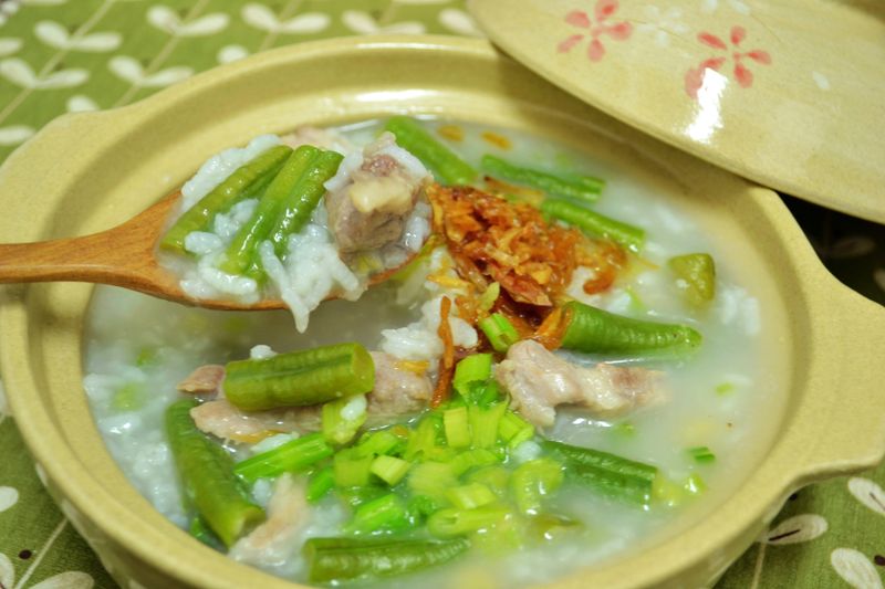 長豆鹹粥