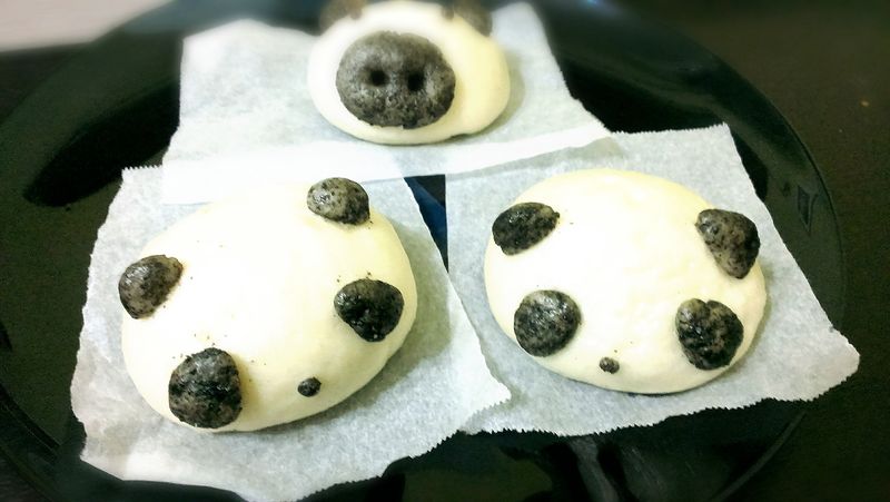 貓熊豆沙包
