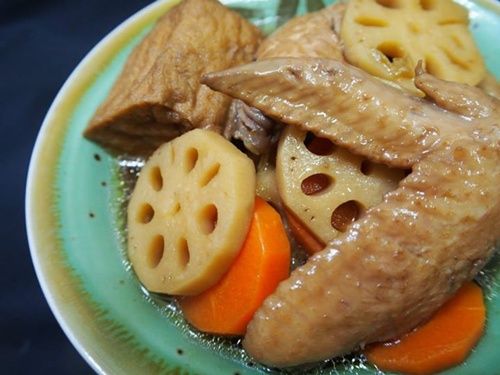蓮藕五吃之二~藕燒雞翅