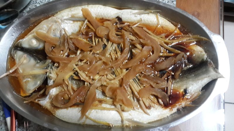 蔭瓜蒸虱目魚