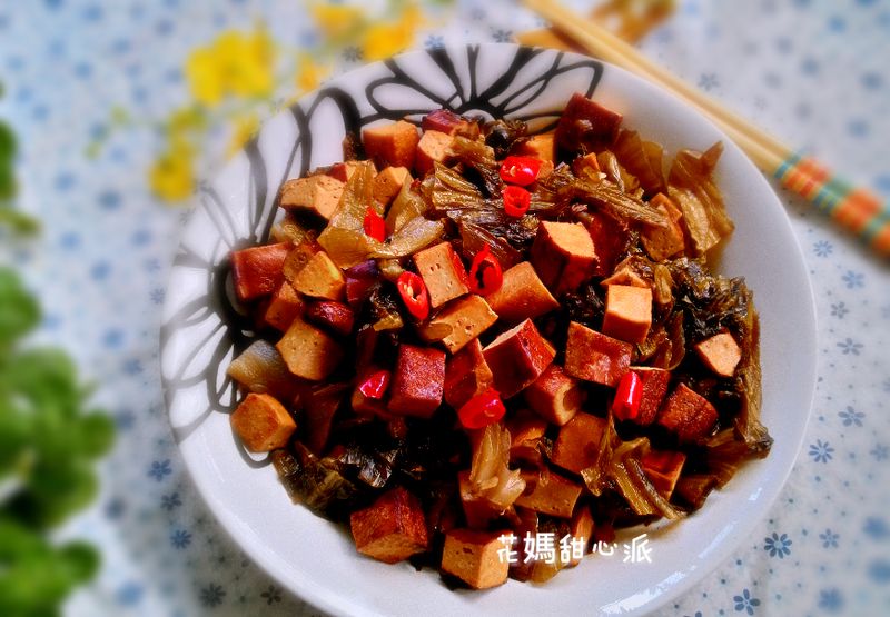 梅干菜燒豆乾『家樂福廚神大賽』
