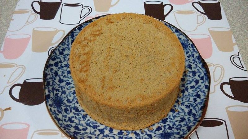 《電子鍋+小烤箱》戚風蛋糕